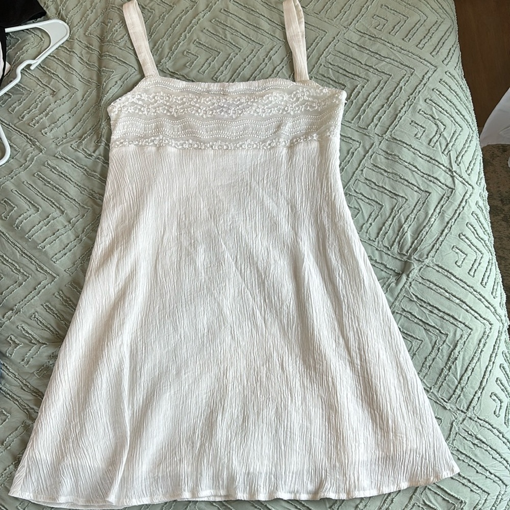 White Mini Dress - Princess Polly